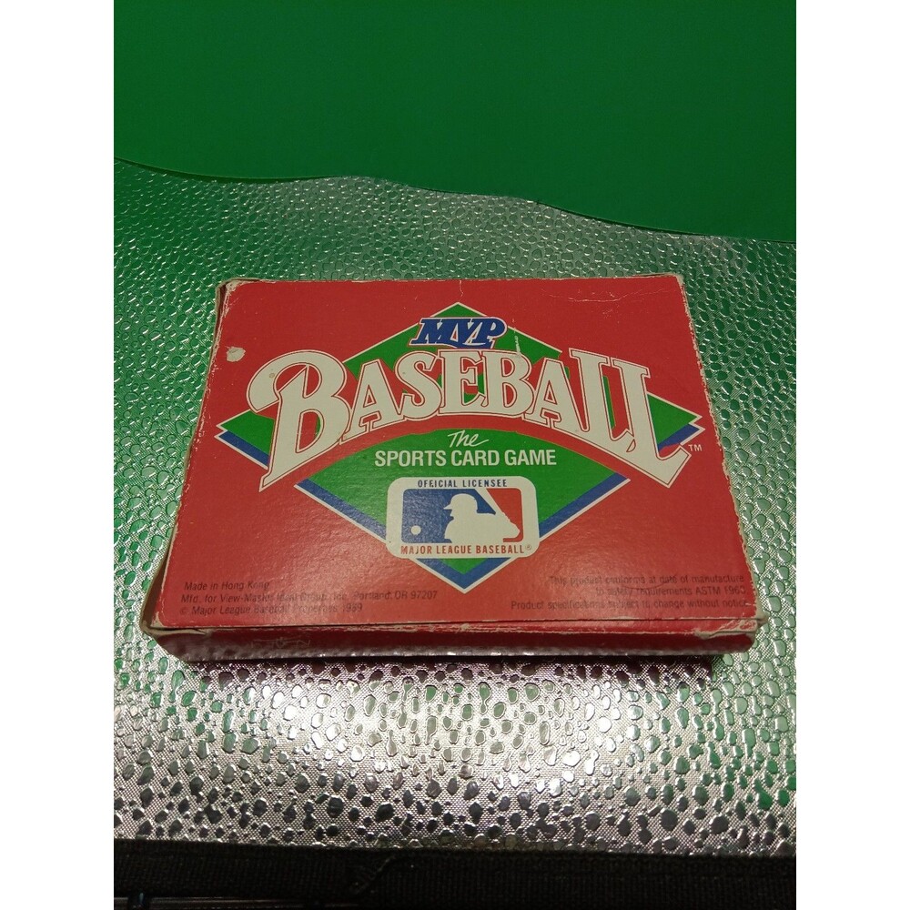 MVP Baseball Sports Card Game 1989 Complete Ideal 7051 MLB